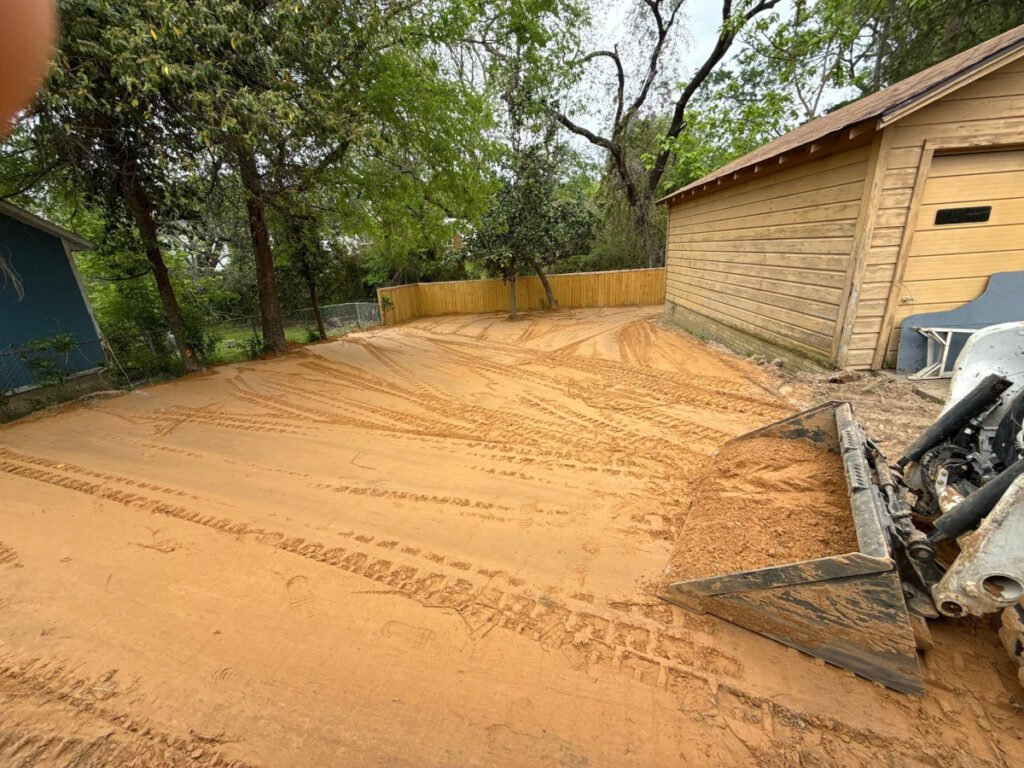 construction site grading