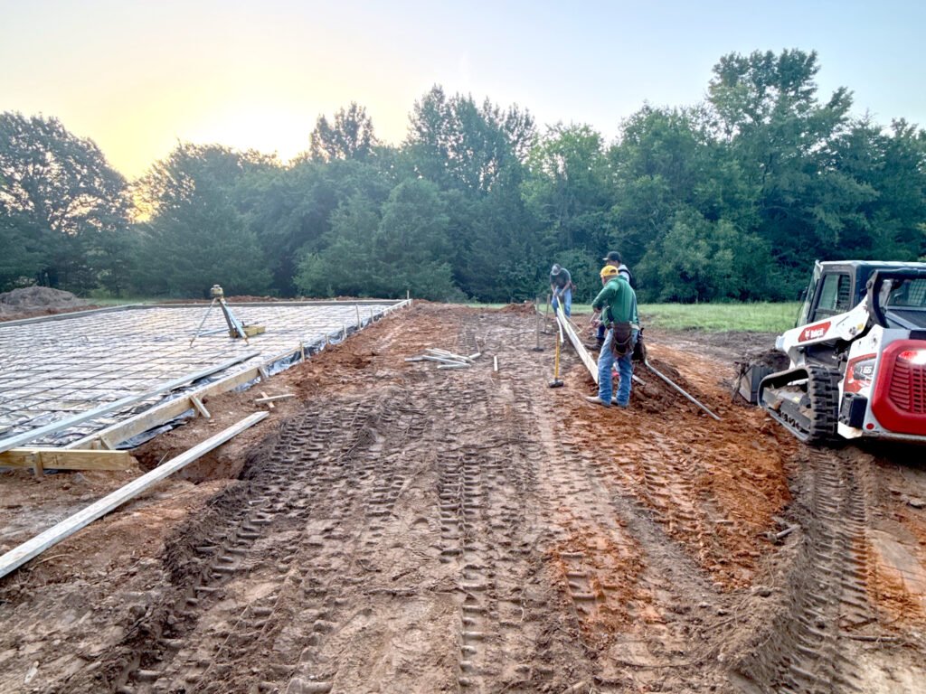 Concrete Poured