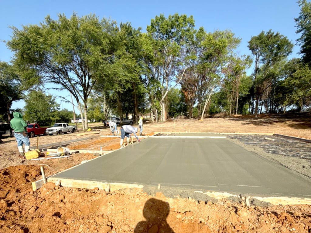 Concrete Poured